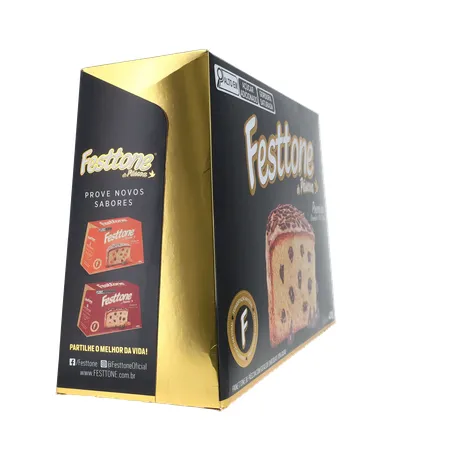 Panettone de Páscoa Festtone Chocolate 70 Cacau 400G 360-11