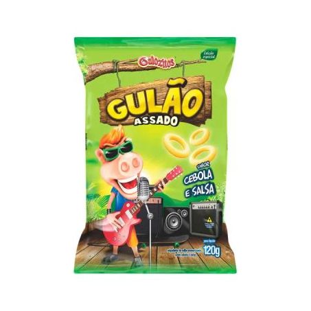 SALGADINHO GULAO 120G CEBOLA/SALSA