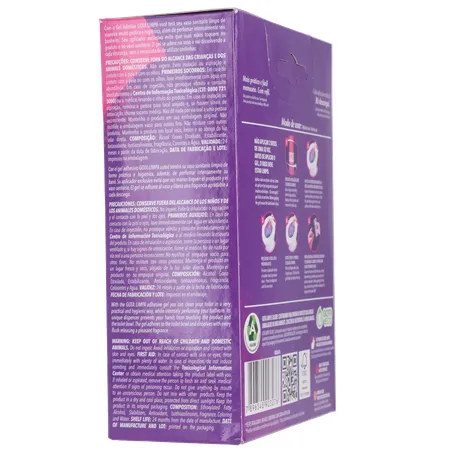 Gel adesivo sanitário gota limpa lavanda 41g 360-11