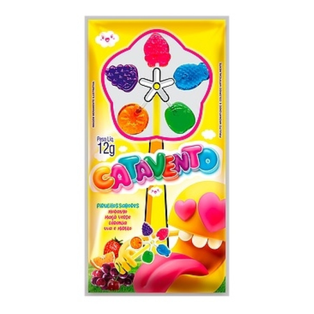 PIRULITO DANILLA 12G CATAVENTO FRUTAS