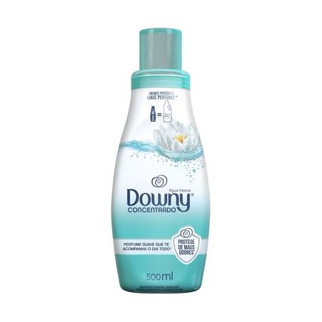 Amaciante de Roupa Concentrado Downy Água Fresca Frasco 500ml