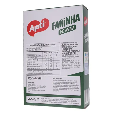 Farinha de Aveia Apti Caixa 150gr 360-20