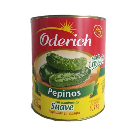 PEPINO ODERICH EM CONDIMENTO SUAVE 1,7 KG         