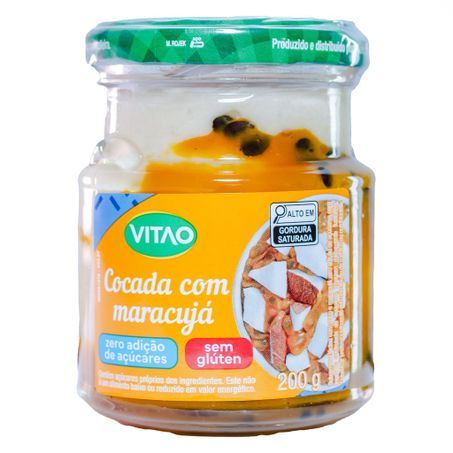 COCADA COM MARACUJÁ ZERO 200G