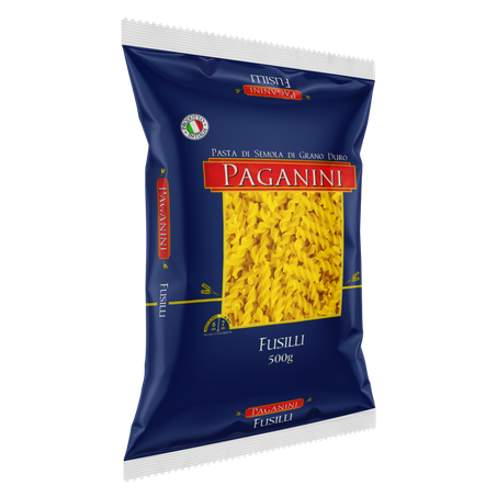 MACARRÃO FUSILLI PAGANINI PACOTE 500G 360-2