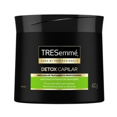 Máscara de Tratamento Profissional TREsemmé Detox Capilar Pote 400gr