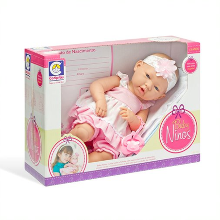 BONECA COTIPLÁS BABY NINOS 2032