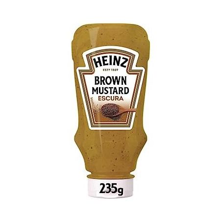 Mostarda heinz escura 235g