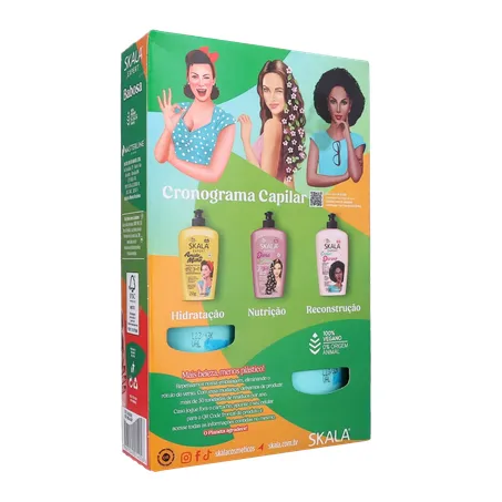 Kit Skala Babosa Shampoo 325ml e Condicionador 325ml 
  360-15