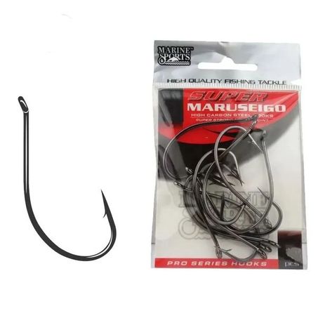 ANZOL SUPER MARUSEIGO BLACK NICKEL N26 CARTELA C/15