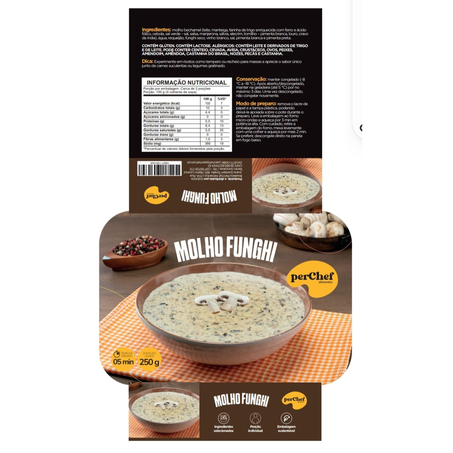 Molho funghi perchef 250g