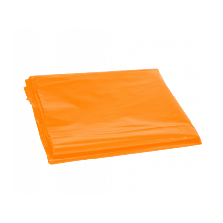 SACO DE LIXO 40L LARANJADO SIMPLES 5 MICRAS 53 X 55CM C/100UN PM