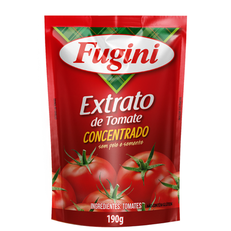 EXTRATO TOMATE FUGINI SACHE 190G