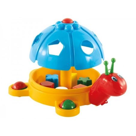 Brinquedo calesita caracol didático
