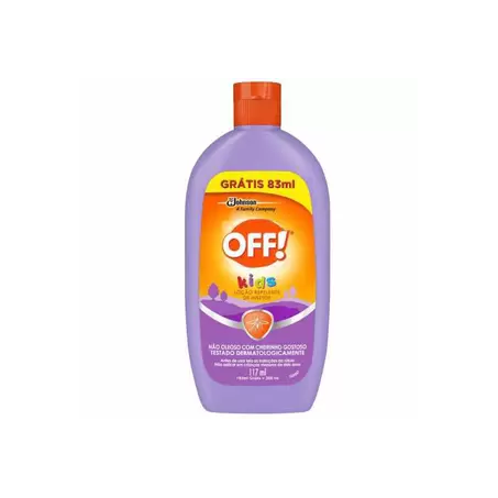 Repelente Infantil Off Kids Loção 117ML