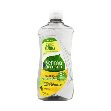 LAVA LOUCA SETIMA GERACAO 450ML CITRUS