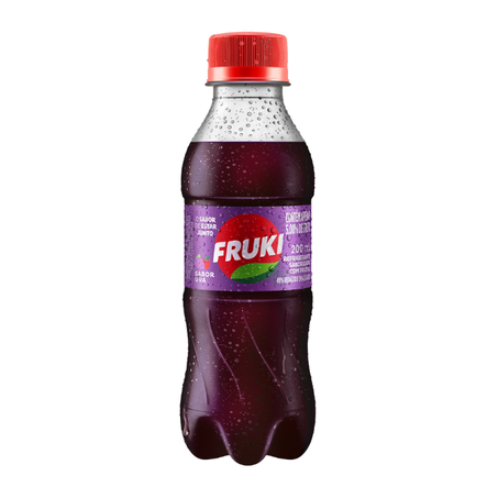 Refrigerante fruki uva 200ml*