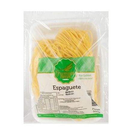 MASSA FRESCA GRAMADO 400G ESPAGUETE