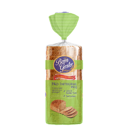PÃO BOM GOSTO TRIGO INTEGRAL