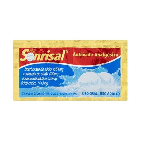Sonrisal Gsk Envelope 2 Comprimidos Efervescentes