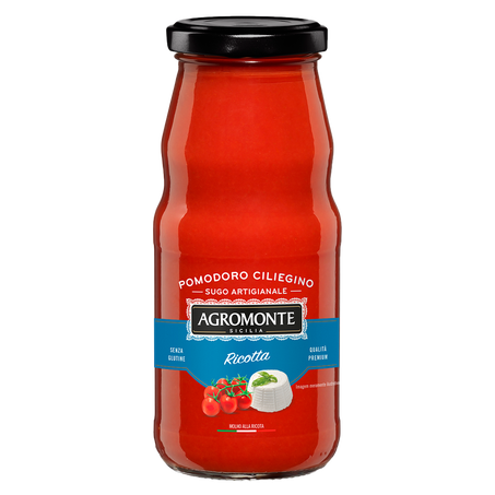 Molho Agromonte de Tomate Cereja e Ricota 360g