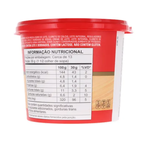 Creme de Queijo Ricota Président 380g 360-20
