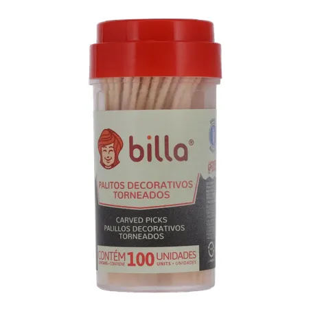 PALITO BILLA TORN C/PALITEIRO 100UN 360-1