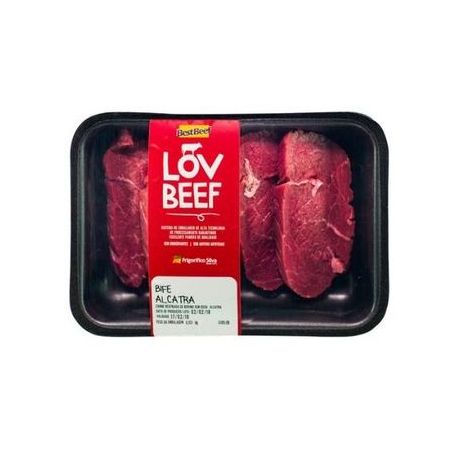 Bife bovino de alcatra Best Beef bandeja A cada 620Kg