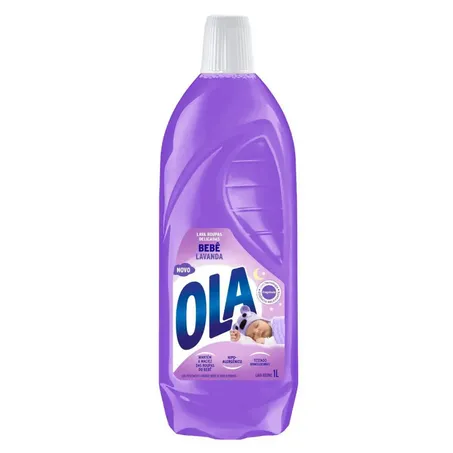 Lava Roupas Delicadas  Ola Bebê Lavanda Frasco 1lt