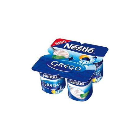 Iogurte nestle 540g grego tradicional morango bandeja
