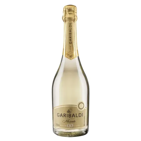 Espumante Garibaldi moscato branco sem álcool 750ml
