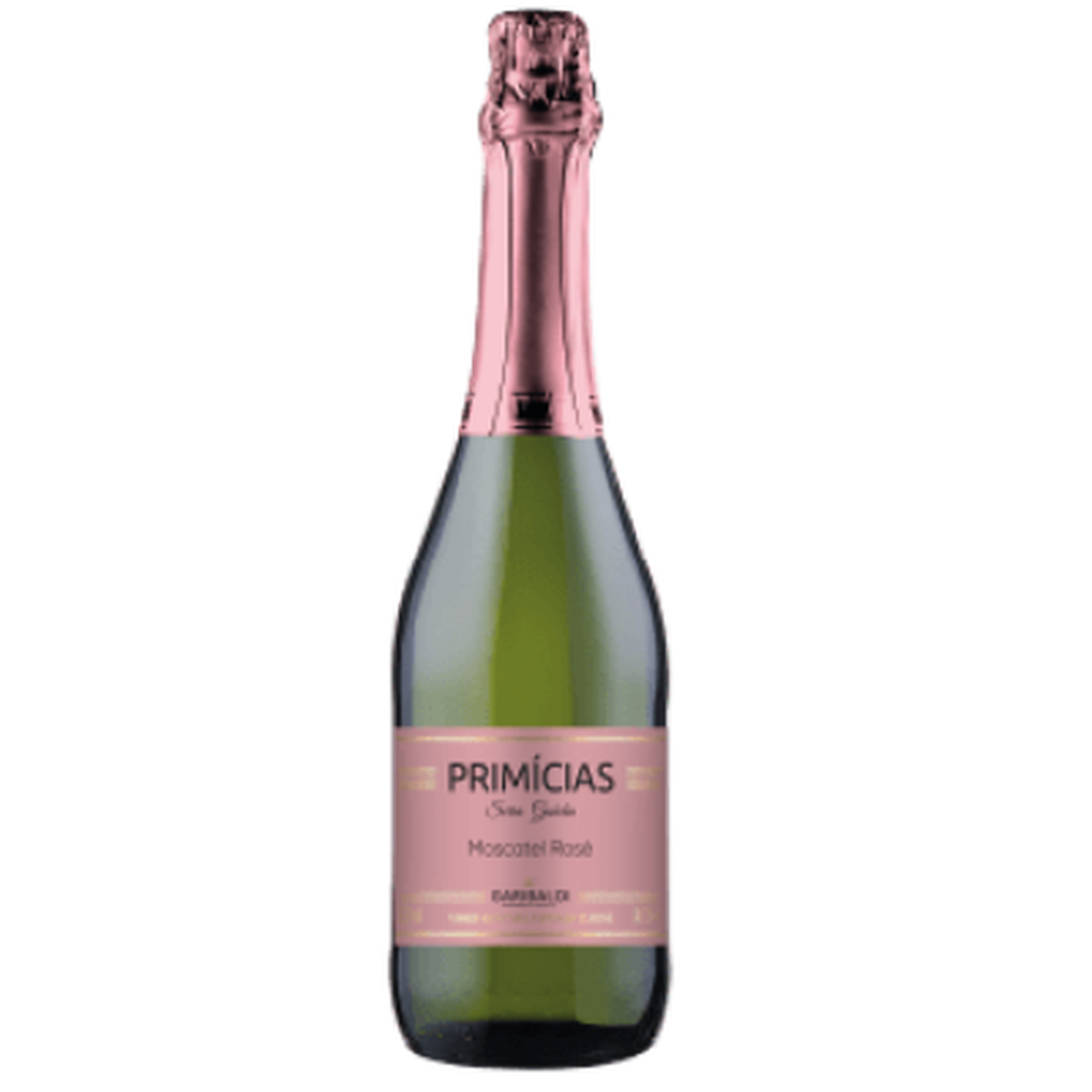 Espumante moscatel garibaldi primícias rosé 660ml