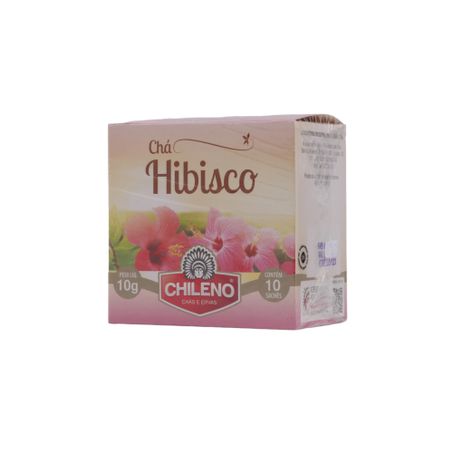 Chá de Hibisco Chileno Caixa com 10un - 10gr 360-4