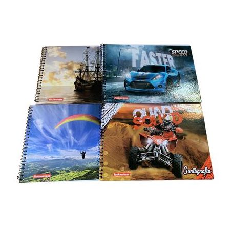 Caderno cartografia c.d panam 60f m