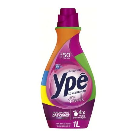 Amaciante ype concentrado pink 1lt*