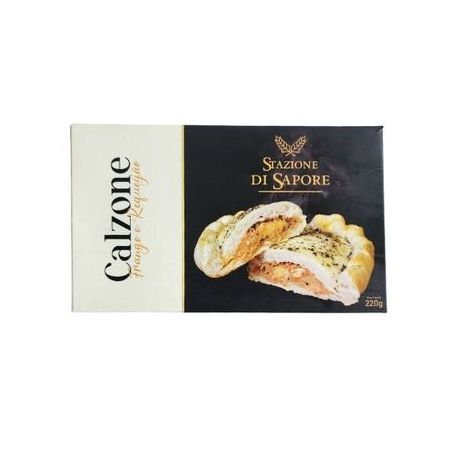 CALZONE DI SAPORE FRANGO COM REQUEIJÃO STAZIONE 220G