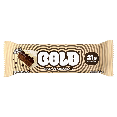 Barra de Proteína Bold 60g - Trufa de Chocolate