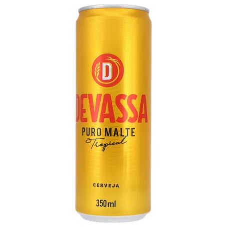 Cerveja Lager Devassa Puro Malte Tropical Lata 350ml 360-1