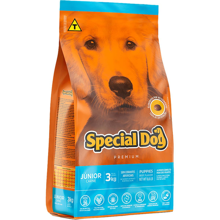 Ração Special Dog 3kg - Júnior