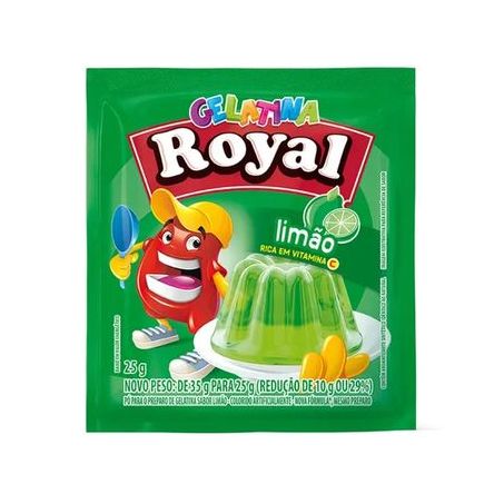 Gelat royal limao 25g