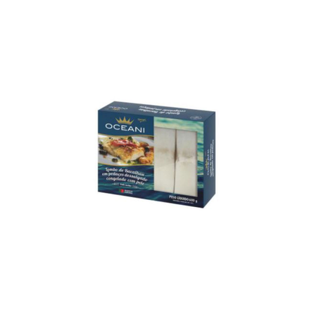 Bacalhau Oceani Lombo Dessalgado Caixa 600G