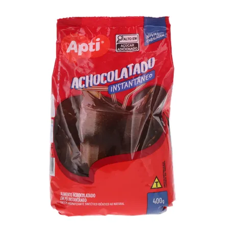 Achocolatado em pó apti 400g