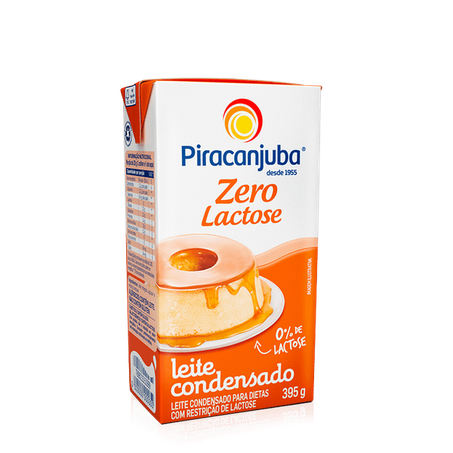 LEITE CONDENSADO PIRACANJUBA ZERO LACTOSE 395G
