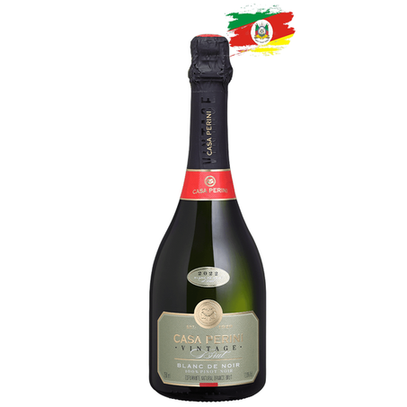 ESPUMANTE CASA PERINI VINTAGE BRUT BLANC DE NOIR 7