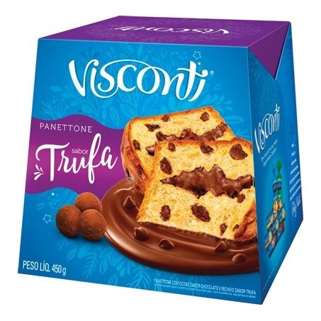 PANETTONE VISCONTI 450G TRUFA