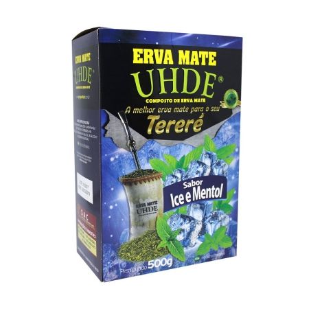 ERVA MATE UHDE ICE E MENTOL 500G