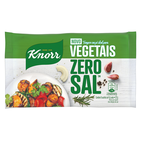 TEMPERO KNORR VEGETAIS 32G ZERO SAL