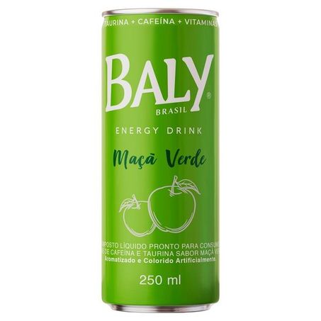 Energético baly 250ml maçã verde