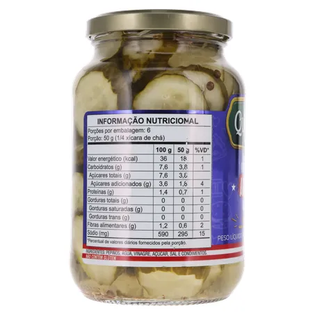 Pepino conserva quintaes rodel.300g 360-3