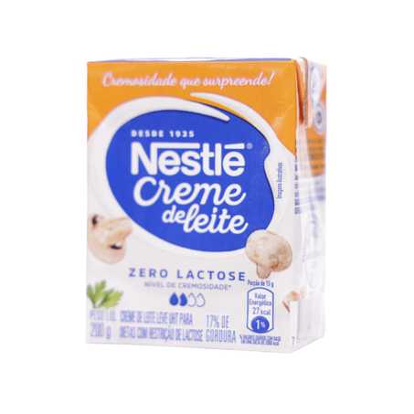 Creme De Leite Leve Zero Lactose Nestlé 200G 360-3